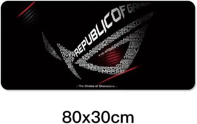 Alt view image 2 of 6 - Game Mouse Pad Mat Laptop Gaming Mousepad Anti-slip Natural Rubber Office Notebook Pad