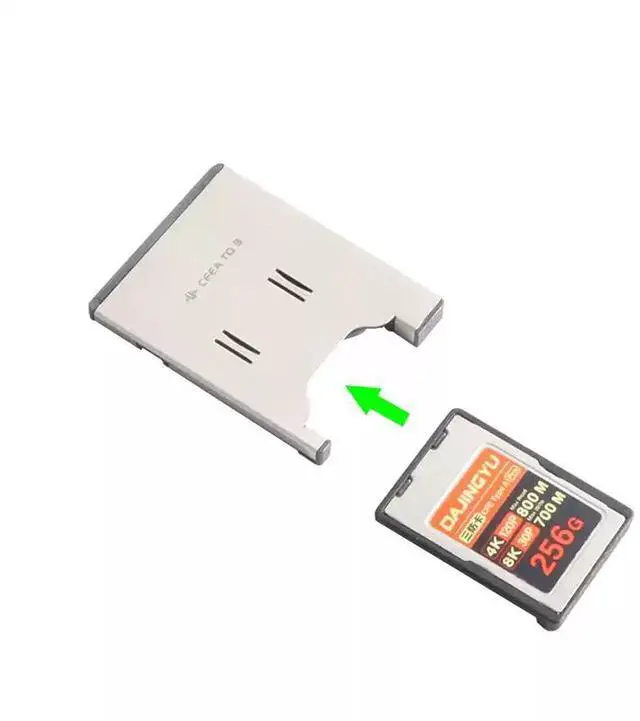 Alt view image 2 of 4 - CFexpress Type A to Type B Card Adapter NVMe Storage Converter for Cameras, Supports PCIe High-Speed Transfer, 8K RAW Compatible