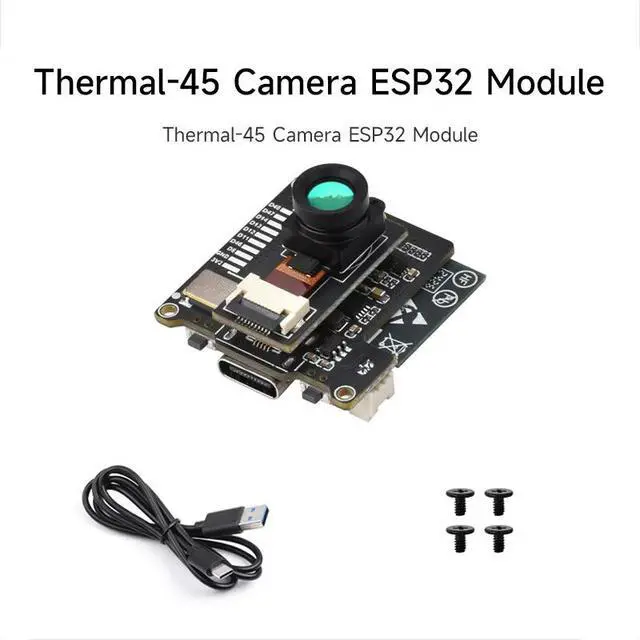Main image of ESP32-S3 Infrared Thermal Imaging Camera Module 80×62 IR Array, 45° FOV, Type-C Interface, WiFi & Bluetooth 5.0, Support External Expansion