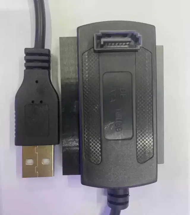 Alt view image 3 of 4 - USB 2.0 to IDE/SATA 3-in-1 Adapter Cable Plug-and-Play Hard Drive Converter for 2.5" / 3.5" SATA & IDE Drives, External Storage Adapter for PC/Laptop