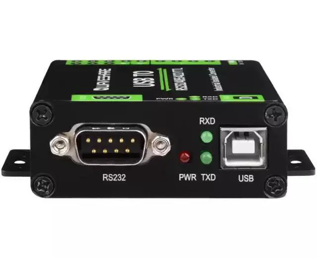 Alt view image 4 of 7 - Industrial-Grade Isolated USB to RS232/485/422/TTL Converter USB-B Interface, FT232RNL Chip, Power & Signal Isolation, TVS Protection