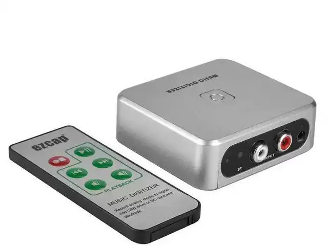 Alt view image 6 of 6 - EZCAP241 Music Digitizer Audio Capture Recorder Record Analog Music to MP3, Directly to USB Drive or SD Card (No Computer Needed), 3.5mm & L/R RCA Input