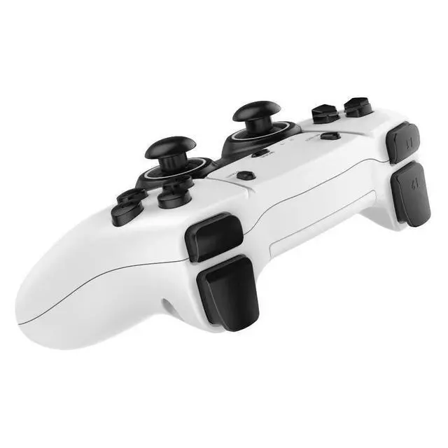 Alt view image 4 of 5 - M15 2.4G Wireless Dual Gamepad Set for PC / Android TV / PS3 2 Controllers + 1 USB Receiver, Dual Vibration, Plug-and-Play Retro Gaming Stick