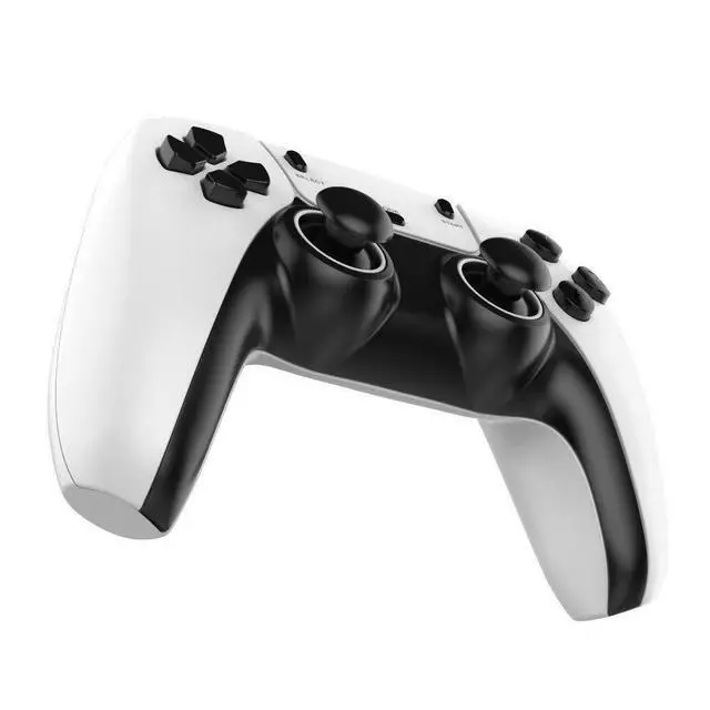 Alt view image 3 of 5 - M15 2.4G Wireless Dual Gamepad Set for PC / Android TV / PS3 2 Controllers + 1 USB Receiver, Dual Vibration, Plug-and-Play Retro Gaming Stick