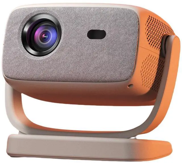 Main image of Portable 4K Ultra HD Smart Projector with Motorized Focus Built-in Gimbal, Wireless Screen Mirroring, 1080p Native, Auto Keystone Correction, Home Theater/Outdoor Use