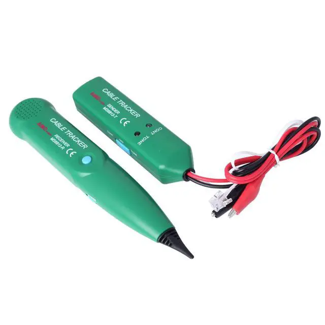 Alt view image 6 of 7 - MS6812 Cable Tester, Tracker & Telephone Line Finder Tone Generator & Probe Kit for LAN / RJ11 / Electrical Cables, with Continuity & Polarity Test