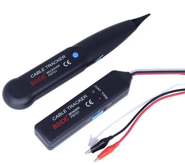 Alt view image 2 of 5 - Network Cable Tester FWT21 RJ11 Telephone Line Finder & Wire Tracker with Tone Generator, Continuity Test for Cable Break Diagnosis