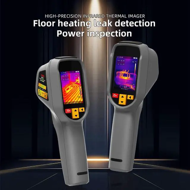 Alt view image 5 of 7 - HX2 Handheld Thermal Imaging Camera Dual-Band Fusion with Visible Light, 240×320 IR Resolution, High-Resolution Thermal Imager, Electrical & Pipeline Inspection Tester