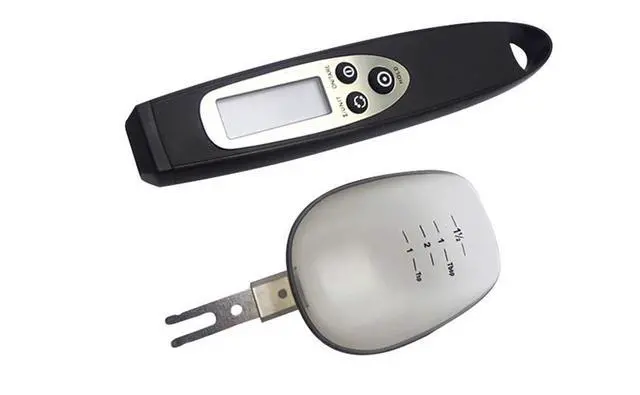 Alt view image 4 of 7 - High-Precision Electronic Measuring Spoon Scale Digital Kitchen Spoon Scale for Baking, Herbs, Food, Medicine Weighing, LCD Display, Tare Function, Auto Shut-off