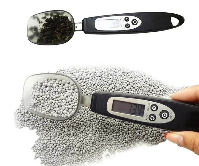 Alt view image 3 of 7 - High-Precision Electronic Measuring Spoon Scale Digital Kitchen Spoon Scale for Baking, Herbs, Food, Medicine Weighing, LCD Display, Tare Function, Auto Shut-off
