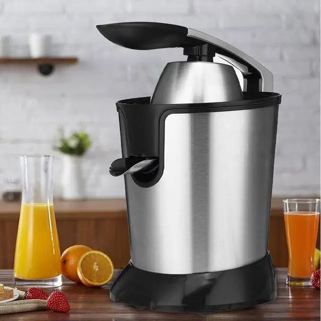 Alt view image 4 of 7 - US Standard 110V Household Stainless Steel Juicer Lemon Orange Pulp Juice Separator, Food-Grade Stainless Steel, Electric Juicer Machine for Home Use