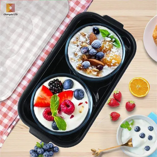 Alt view image 2 of 7 - Fully Automatic 2L Yogurt Maker Multi-Function Fermenter for Smoothies, Jam, Ice Cream & Pudding, Family-Size Homemade Yogurt Machine