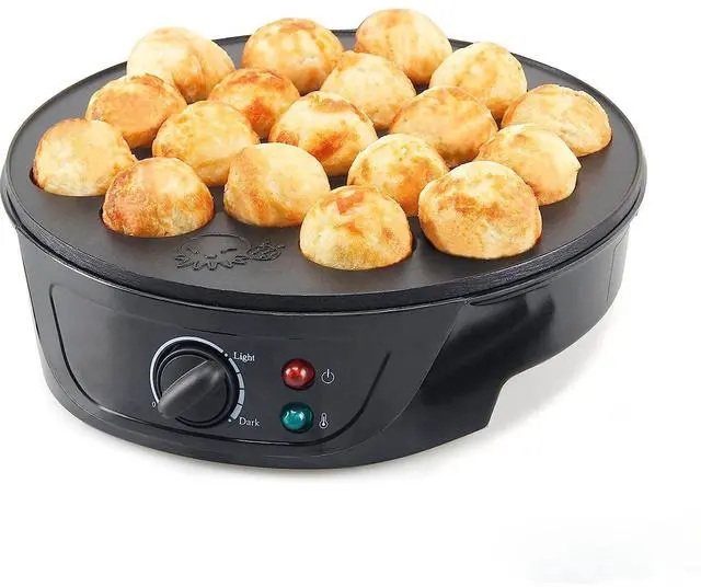 Alt view image 5 of 7 - 110V US Standard 18-Hole Takoyaki Maker Multi-Timer Octopus Ball Machine, Electric Griddle for Fish Balls/Shrimp Balls/Egg Waffles