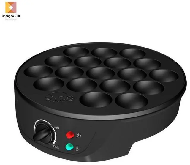 Alt view image 2 of 7 - 110V US Standard 18-Hole Takoyaki Maker Multi-Timer Octopus Ball Machine, Electric Griddle for Fish Balls/Shrimp Balls/Egg Waffles