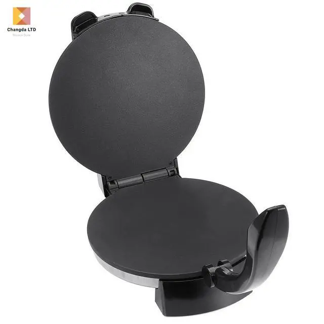 Alt view image 5 of 7 - Multi-Function Roti & Pancake Maker Double-Sided Heating, Non-Stick Cooking Surface for Pizza, Crepes, Wraps & Flatbreads