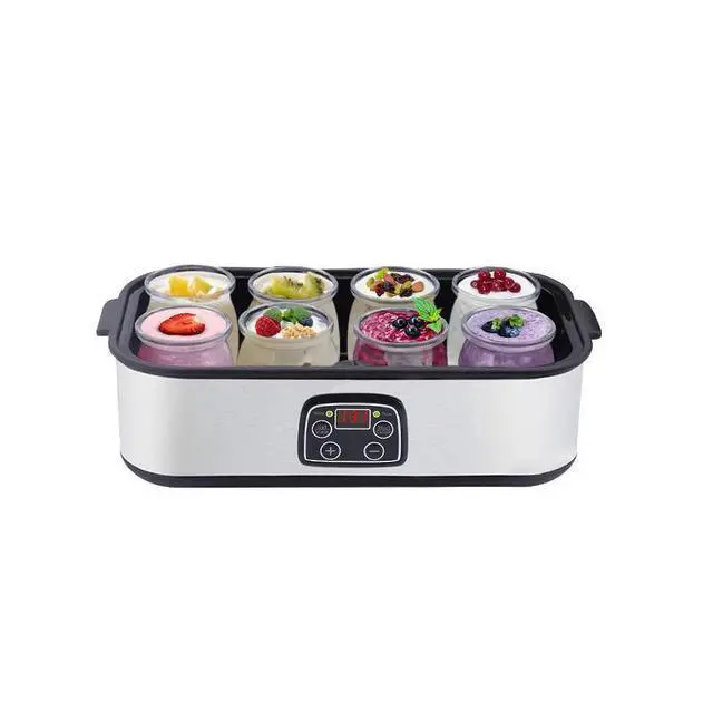 Alt view image 2 of 5 - 1,400ML Multifunctional Frozen Yogurt & Ice Cream Maker Large Capacity 60oz, for Smoothies, Gelato, Jam & Pudding, DIY Dessert Machine for Home