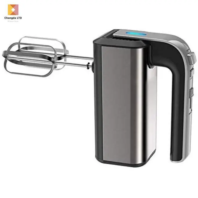 Alt view image 3 of 5 - Powerful 800W Hand Mixer with 5 Speeds Electric Handheld Whisk for Cream, Batter & Dough, Baking & Cooking Kitchen Tool