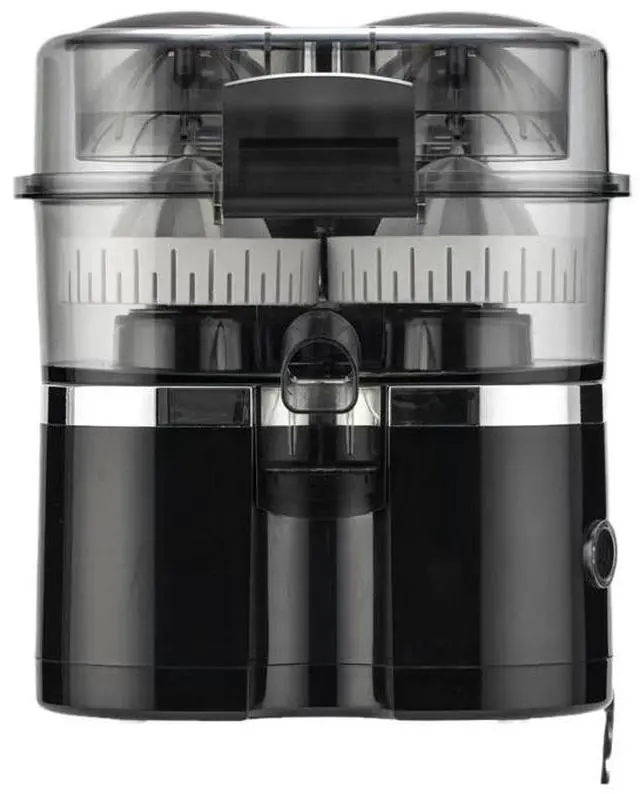 Main image of Dual-Head Automatic Multifunctional Citrus Juicer Pulp/Juice Separation, Slicing & Pressing Integrated, Electric Lemon/Orange Juice Extractor for Home Use