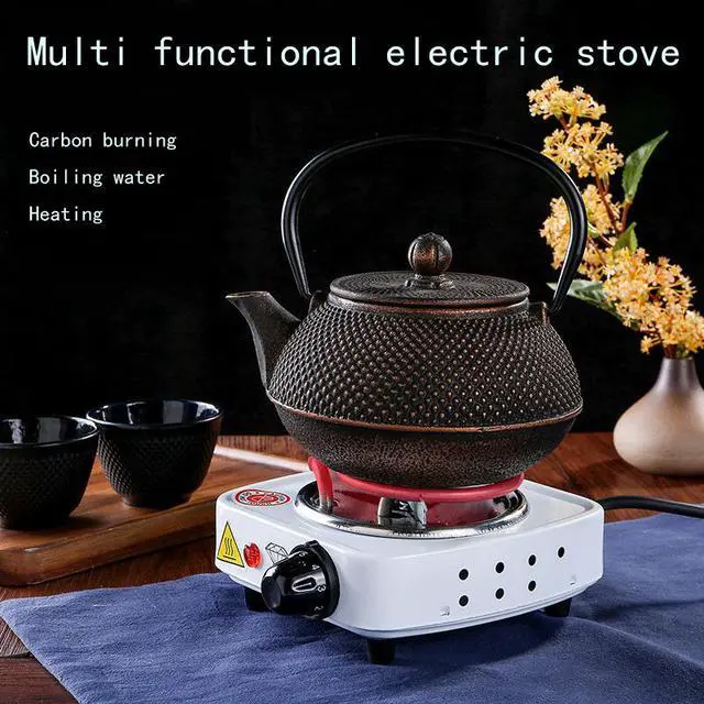 Alt view image 2 of 7 - 110V US Standard Multifunctional Electric Hot Plate Portable Mini Electric Stove for Home, Office, Tea/Coffee Making