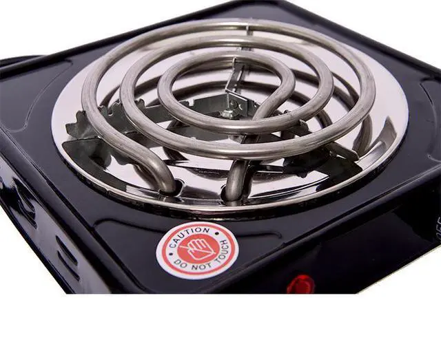 Alt view image 5 of 7 - 110V US Standard Multifunctional Electric Hot Plate Portable Mini Electric Stove for Home, Office, Tea/Coffee Making