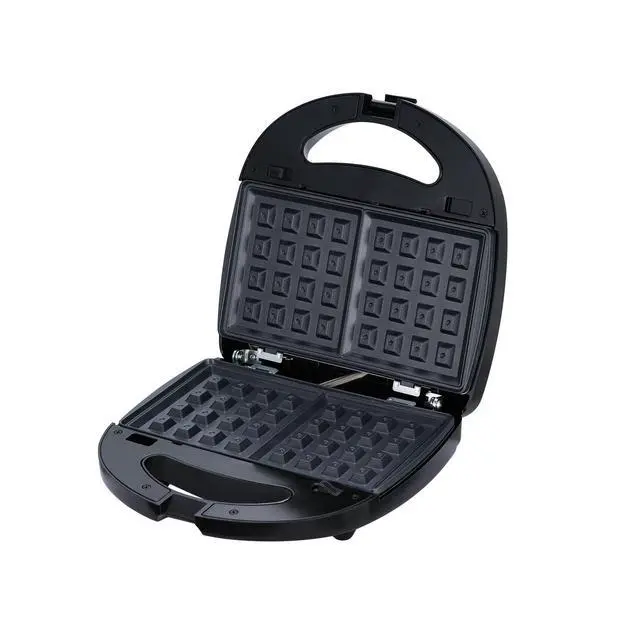 Alt view image 6 of 7 - Adjustable Temp 3-in-1 Sandwich & Waffle Maker Multifunctional Breakfast Machine with Non-Stick Plates, for Grilled Cheese, Pancakes, Steak & Toast