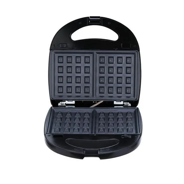 Alt view image 7 of 7 - Adjustable Temp 3-in-1 Sandwich & Waffle Maker Multifunctional Breakfast Machine with Non-Stick Plates, for Grilled Cheese, Pancakes, Steak & Toast
