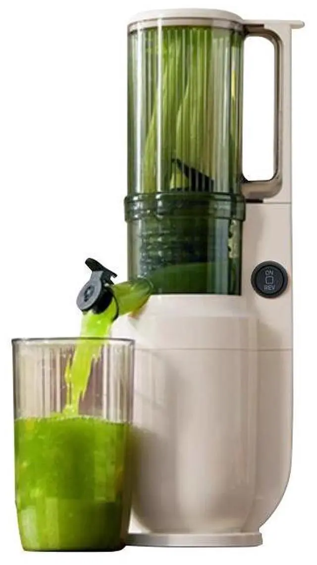 Main image of Juicer Machine with Pulp & Juice Separation Automatic Whole Fruit Press, Slow Masticating Juicer with Large Feeding Chute, Easy to Clean,Cold Press Technology, Household Full-Auto Citrus Extractor