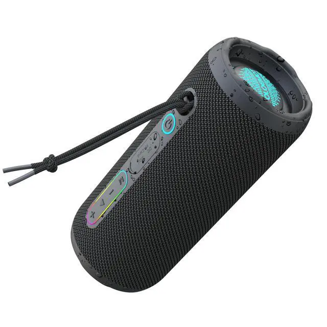 Alt view image 4 of 7 - Portable 20W Bluetooth Speaker with Long Battery Life, IPX7 Waterproof, and TWS Pairing for Outdoor Sports, Travel, and Camping