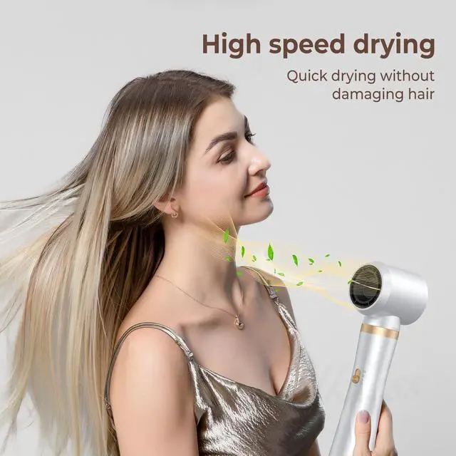 Alt view image 3 of 7 - 5-in-1 Hot Air Styler with Auto-Wrap Curler, Straightening Brush & Volumizing Blow Dryer Multi-Functional Negative Ion Hair Styling Set for All Hair Types