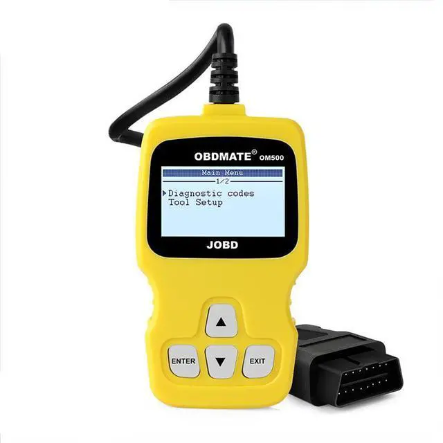 Main image of Automotive Fault Code Reader Universal OBD2 Diagnostic Tool for Honda/Toyota/Nissan & More, Clear Check Engine Light, Backlit LCD Display