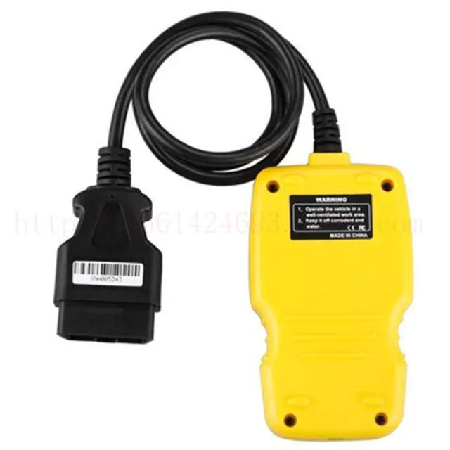 Alt view image 5 of 7 - Automotive Fault Code Reader Universal OBD2 Diagnostic Tool for Honda/Toyota/Nissan & More, Clear Check Engine Light, Backlit LCD Display