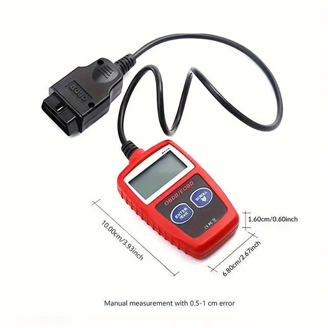 Alt view image 7 of 7 - MS309 Automotive Diagnostic Tool OBD2 Engine Code Reader & Clear with Fast Diagnostics, Multi-Language Display, Plug-and-Play No Battery Needed
