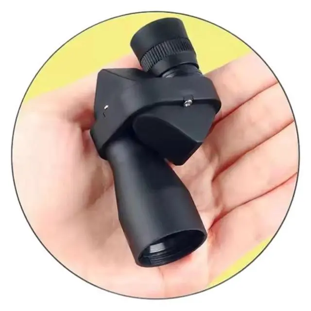 Alt view image 5 of 5 - Portable 1000X20 Monocular Telescope Angled High-Power HD Compact Pocket Scope for Kids & Outdoor, 70g Lightweight, Day & Night Use for Camping Birdwatching Travel