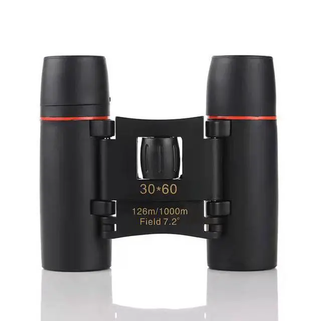 Alt view image 4 of 5 - 30x60 HD High-Power Binoculars with Red Coating & Low-Light Night Vision Portable Outdoor Telescope for Kids, Great Gift for Children