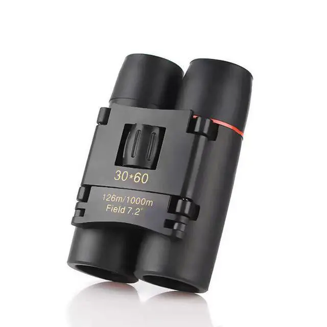 Alt view image 5 of 5 - 30x60 HD High-Power Binoculars with Red Coating & Low-Light Night Vision Portable Outdoor Telescope for Kids, Great Gift for Children