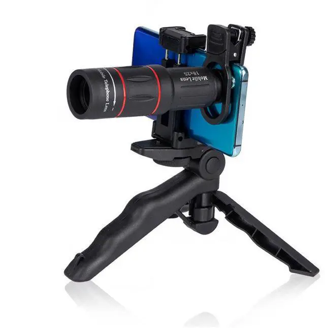 Alt view image 2 of 6 - 64x High-Power Phone Telephoto Lens HD Concert Camera Telescope, Portable External Lens for Mobile Photography, Zoom in for Stage Close-ups