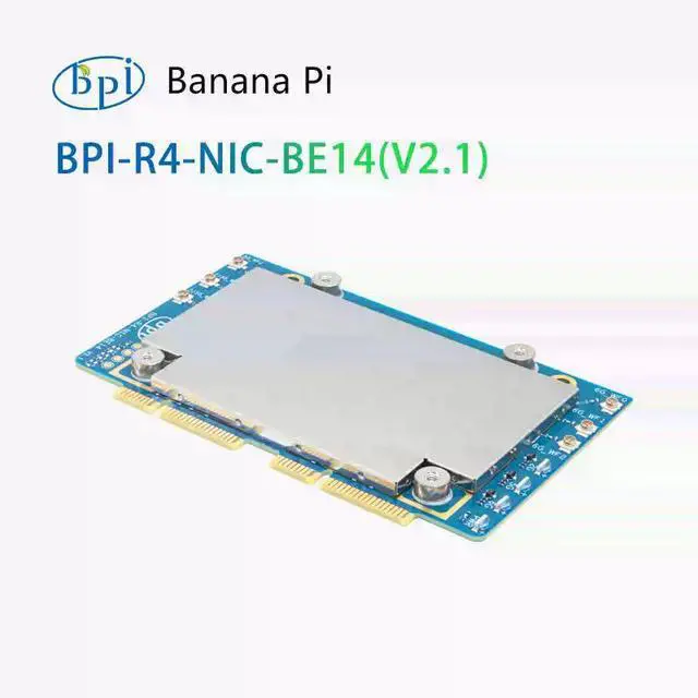 Alt view image 2 of 5 - Banana Pi BPI-R4 WiFi 7 Module BPI-R4-NIC-BE14, MediaTek MT7995AV, for BPI-R4 Router Board - BE14(V2.1)
