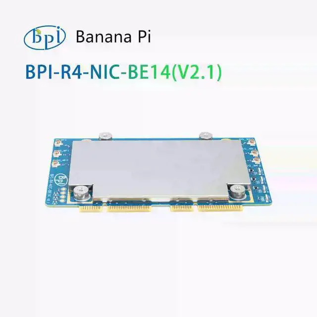 Alt view image 4 of 5 - Banana Pi BPI-R4 WiFi 7 Module BPI-R4-NIC-BE14, MediaTek MT7995AV, for BPI-R4 Router Board - BE14(V2.1)
