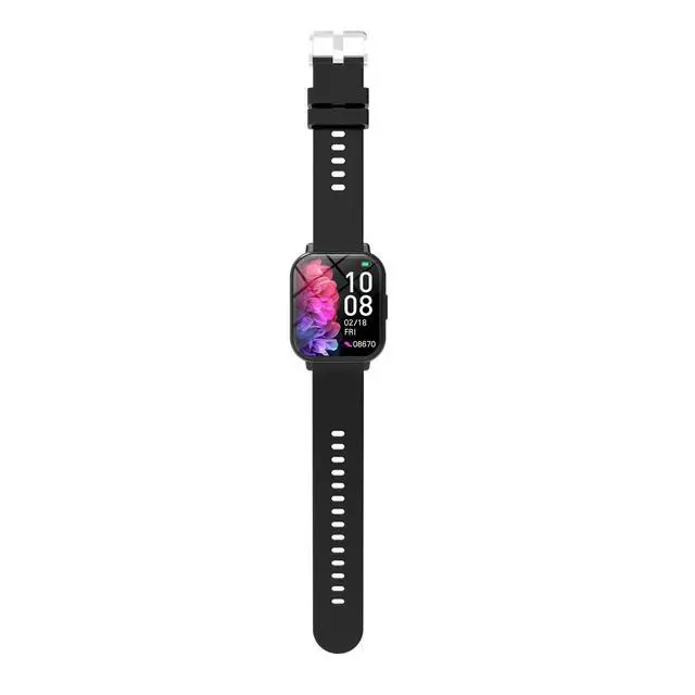 Alt view image 5 of 5 - P6 Smartwatch Music Control, Bluetooth Calling, Heart Rate/BP/Sleep Monitor, Fitness Tracker - white