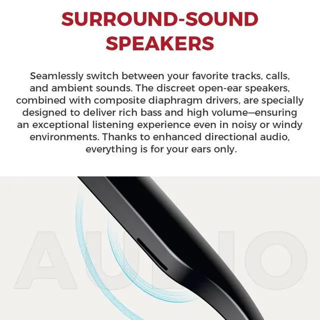 Alt view image 4 of 6 - M01 Smart Video Glasses 1080P HD Camera, AI Object Recognition, Real-Time Translation, 5MP Video Recording, Smart Glasses for Travel & Learning - Sunglass lenses