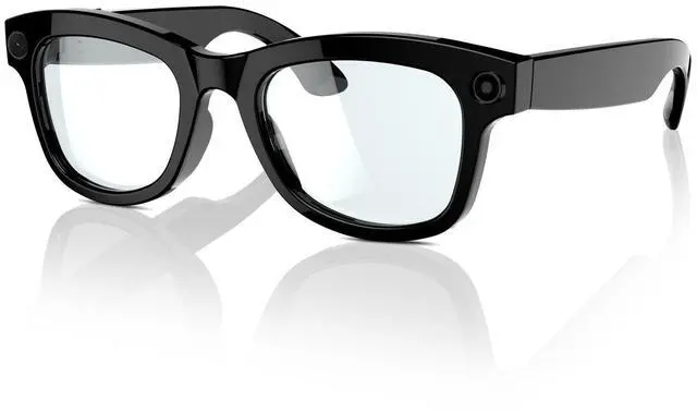 Main image of M01 Smart Video Glasses 1080P HD Camera, AI Object Recognition, Real-Time Translation, 5MP Video Recording, Smart Glasses for Travel & Learning - Transparent lenses