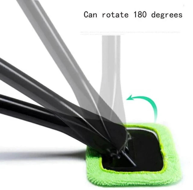 Alt view image 6 of 7 - redpepper 3-Pack Microfiber Car Windshield Wiper Cleaning Brush, Window Glass Cleaner Tool, Reusable Auto Detailing Kit, Random color