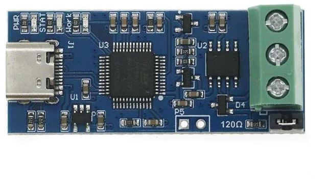 Alt view image 3 of 6 - Type-C USB To CAN Module CANABLE V2.0 STM32G4 Supports CAN2.0 CAN-FD CAN Bus Analyzer
