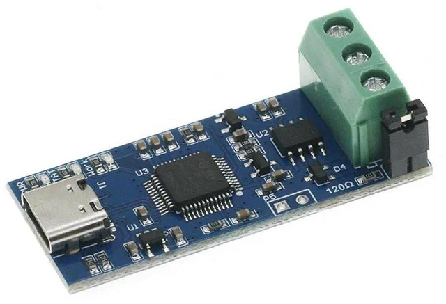 Alt view image 2 of 6 - Type-C USB To CAN Module CANABLE V2.0 STM32G4 Supports CAN2.0 CAN-FD CAN Bus Analyzer