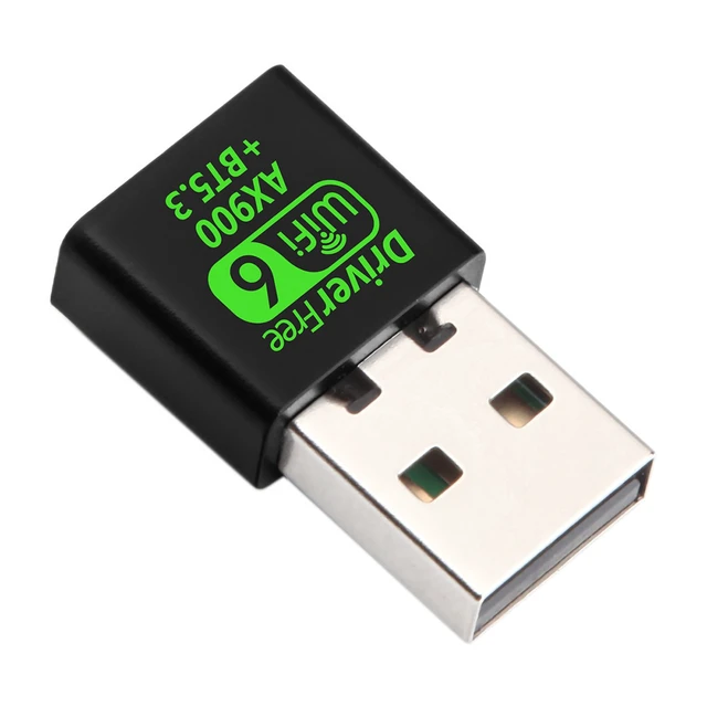 Alt view image 4 of 7 - AX900M Wireless Network Card WiFi 6 Driver-Free Mini Wireless Receiver, 5G Dual-Band Bluetooth Adapter 2-in-1
