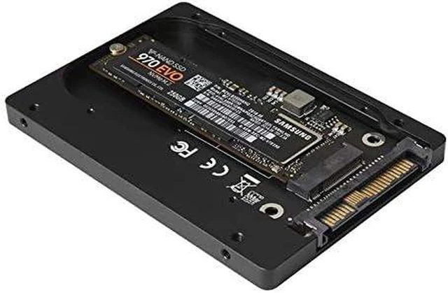 Alt view image 3 of 7 - Mustpoint M.2 to U.2 Adapter - for M.2 PCIe NVMe SSDs - PCIe M.2 Drive to U.2 (SFF-8639) Host Adapter - M2 SSD Converter (U2M2E125)