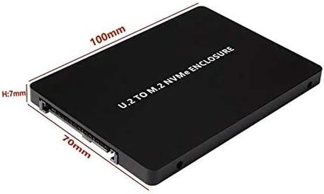 Alt view image 4 of 7 - Mustpoint M.2 to U.2 Adapter - for M.2 PCIe NVMe SSDs - PCIe M.2 Drive to U.2 (SFF-8639) Host Adapter - M2 SSD Converter (U2M2E125)