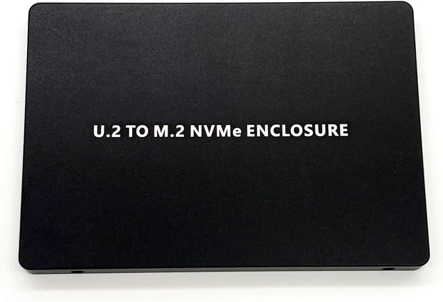 Main image of Mustpoint M.2 to U.2 Adapter - for M.2 PCIe NVMe SSDs - PCIe M.2 Drive to U.2 (SFF-8639) Host Adapter - M2 SSD Converter (U2M2E125)