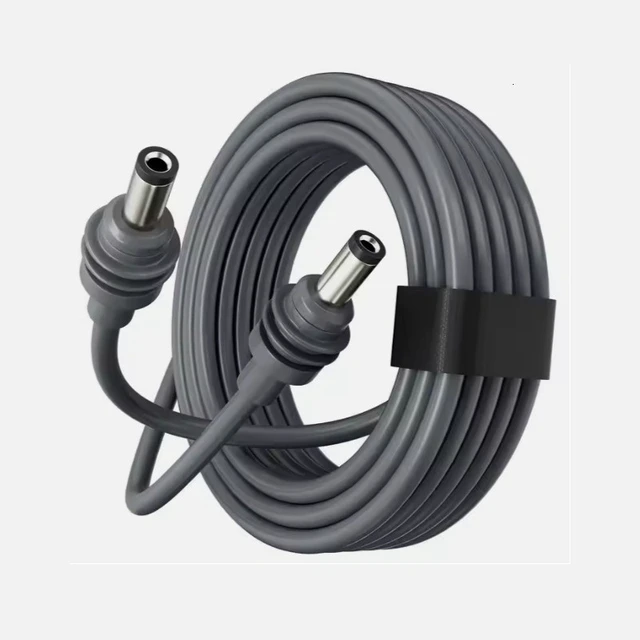 Alt view image 5 of 6 - DC5521 Power Extension Cable for Starlink Mini,50FT Waterproof DC 5521 Cord, DC Male to Male Extension Cable for Starklink Mini Work (Male to Male 50 FT)