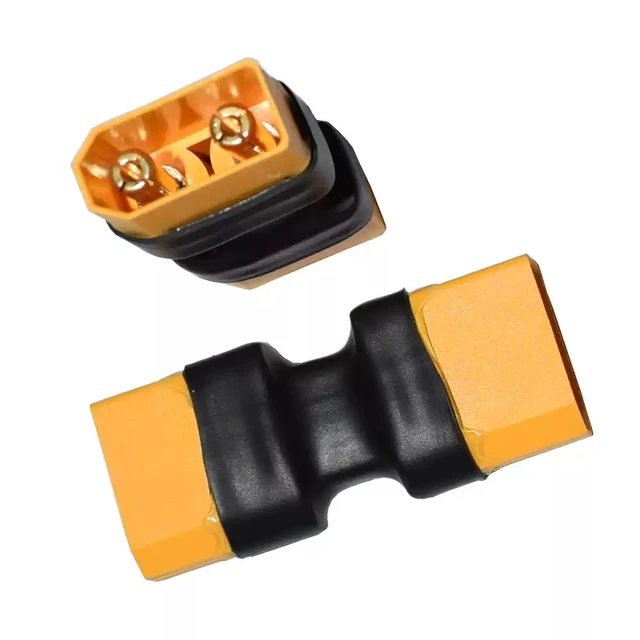 Alt view image 6 of 6 - 2Pcs XT90 Male to Male Adapter Connectors 30A Rated, Pure Copper Thickened, Amass Terminals, XT90 Conversion Cable